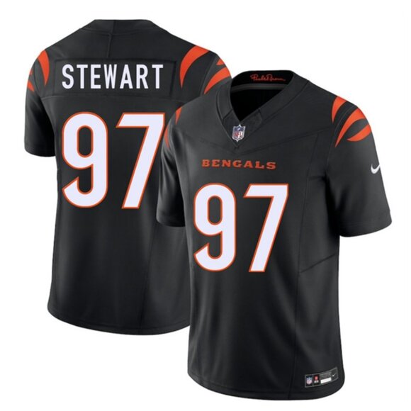 Mens Youths Kids Womens Shemar Stewart Black Vapor Jersey Stitched